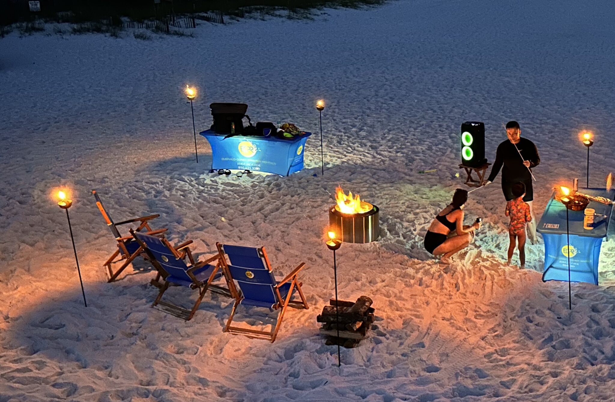 Beach Bonfire